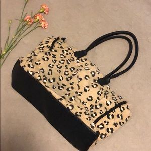 Leopard Canvas Tote